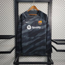 CAMISA MANGA LONGA DO BARCELONA  23/24 BLACK
