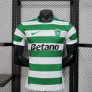 CAMISA VERSÃO PLAYER DO SPORTING 25/26 VERDE E BRANCO