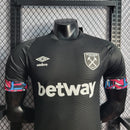 CAMISA VERSÃO PLAYER DO WEST HAM 22/23 BLACK