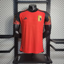 CAMISA VERSÃO PLAYER DA SELEÇÃO DA BELGICA 22/23 VERMELHO