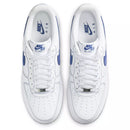 Air Force 1 Low 07 LV8 White Deep Royal Blue