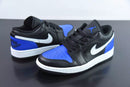 Jordan 1 Low Black Royal Toe