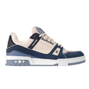 Louis Vuitton LV Trainer Blue Beige Men's
