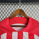CAMISA MANGA LONGA DO ATLETICO DE MADRID  23/24 VERMELHO E BRANCO