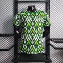 CAMISA VERSÃO PLAYER DA SELEÇÃO DA NIGÉRIA 22/23 BRANCO E VERDE