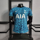 CAMISA VERSÃO PLAYER DO TOTTENHAN 22/23 AZUL FIELD