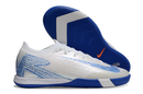 Chuteira Futsal Nike Mercurial Air Zoom Vapor 16 IC -  Branca e Azul