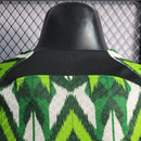 CAMISA VERSÃO PLAYER DA SELEÇÃO DA NIGÉRIA 22/23 BRANCO E VERDE