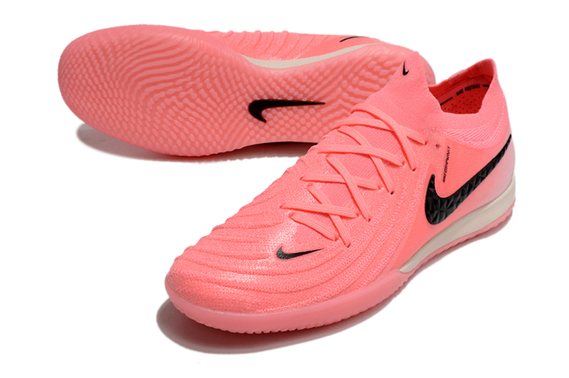 Tênis Futsal Nike Phantom GX II IC - Rosa e Preta