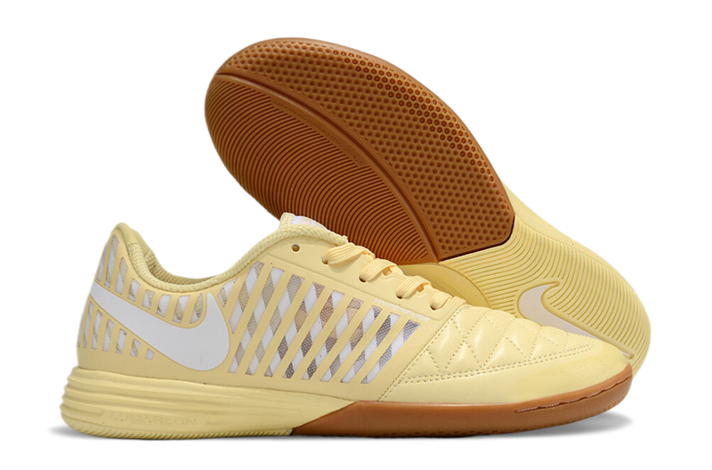 Tênis Futsal Nike Lunar Gato IC - Creme