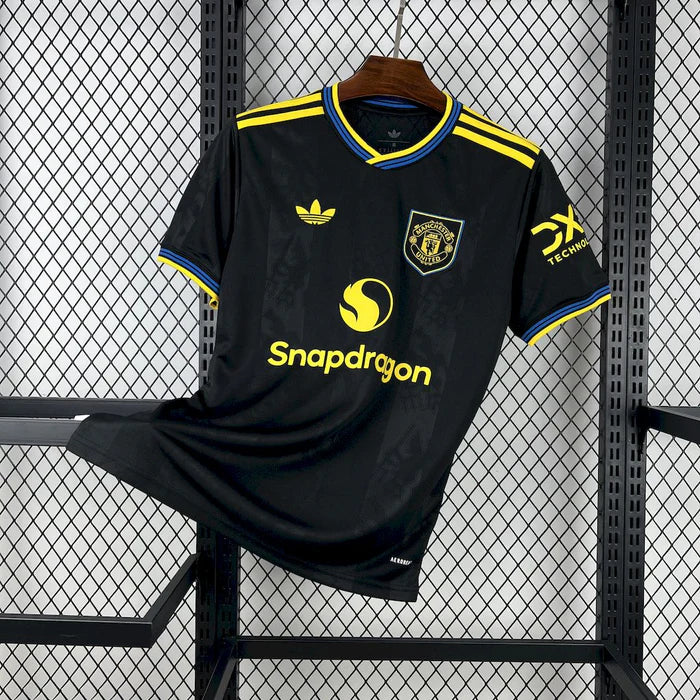CAMISA DO MANCHESTER UNITED 25/26 PRETA