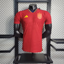 CAMISA VERSÃO PLAYER DA SELEÇÃO DA ESPANHA 22/23 VERMELHO
