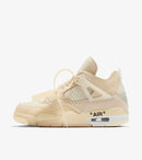 Off-White x Air Jordan 4 "Sail"