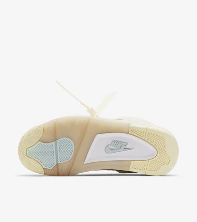 Off-White x Air Jordan 4 "Sail"