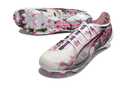 Puma Ultra 5 Ultimate FG - Branca, Preta e Rosa