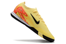 Chuteira Futsal Nike Mercurial Air Zoom Vapor 16 IC - Amarela, Laranja e Preta