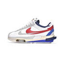 SACAI X NIKE ZOOM CORTEZ WHITE AND UNIVERSITY RED