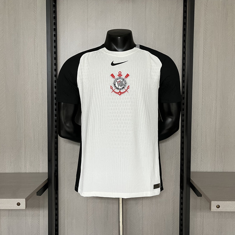 CAMISA VERSÃO PLAYER DO CORINTHIANS 25/26  BRANCO