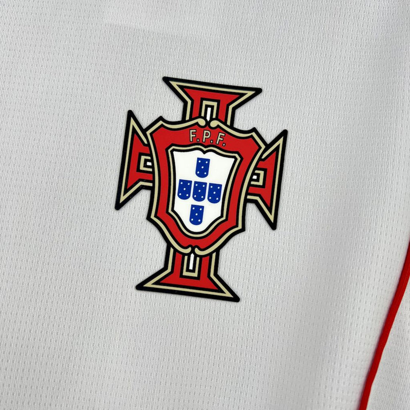 CAMISA DA SELEÇÃO DE PORTUGAL 25/26 BRANCO