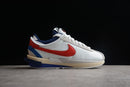 SACAI X NIKE ZOOM CORTEZ WHITE AND UNIVERSITY RED