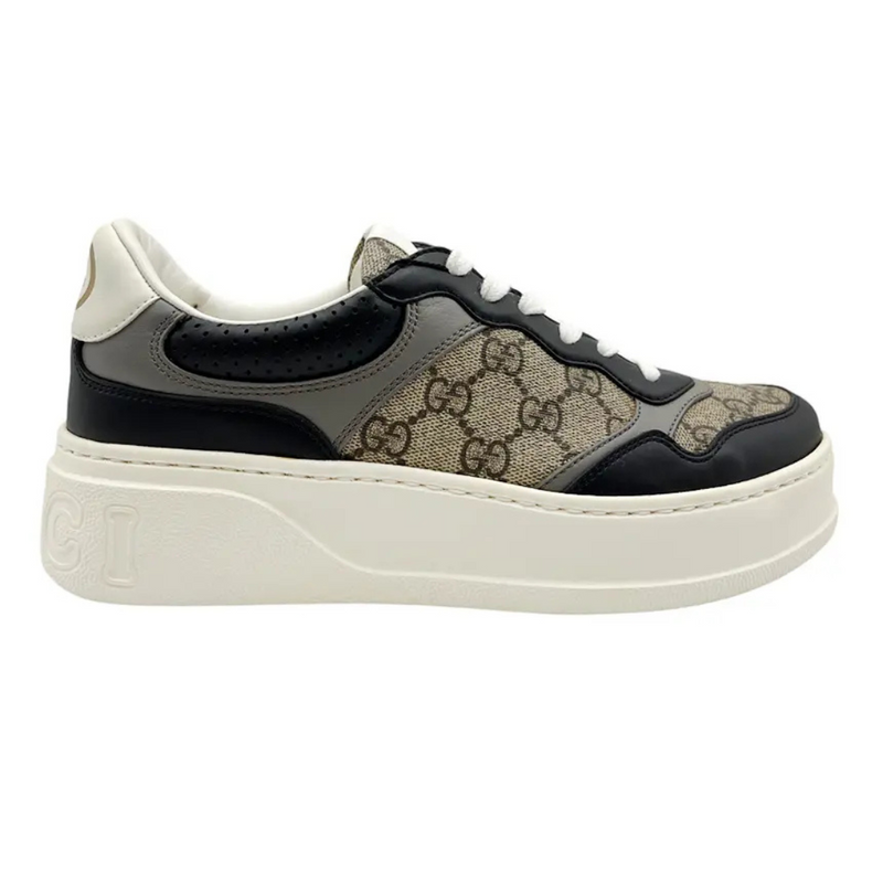 Gucci GG Supreme de couro Preto
