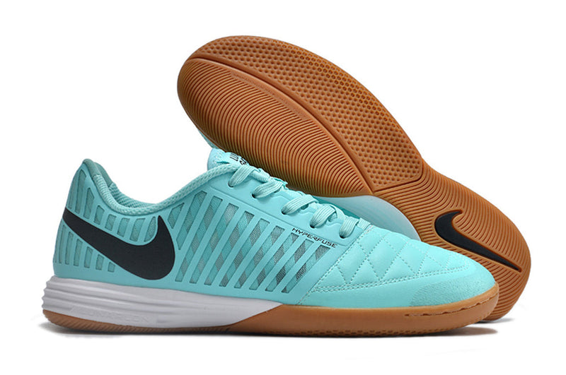 Tênis Futsal Nike Lunar Gato IC - Azul e Preta