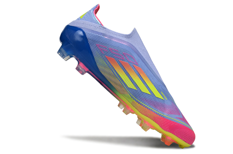 Chuteira Adidas F50 LL FG - Roxa Rosa e Verde