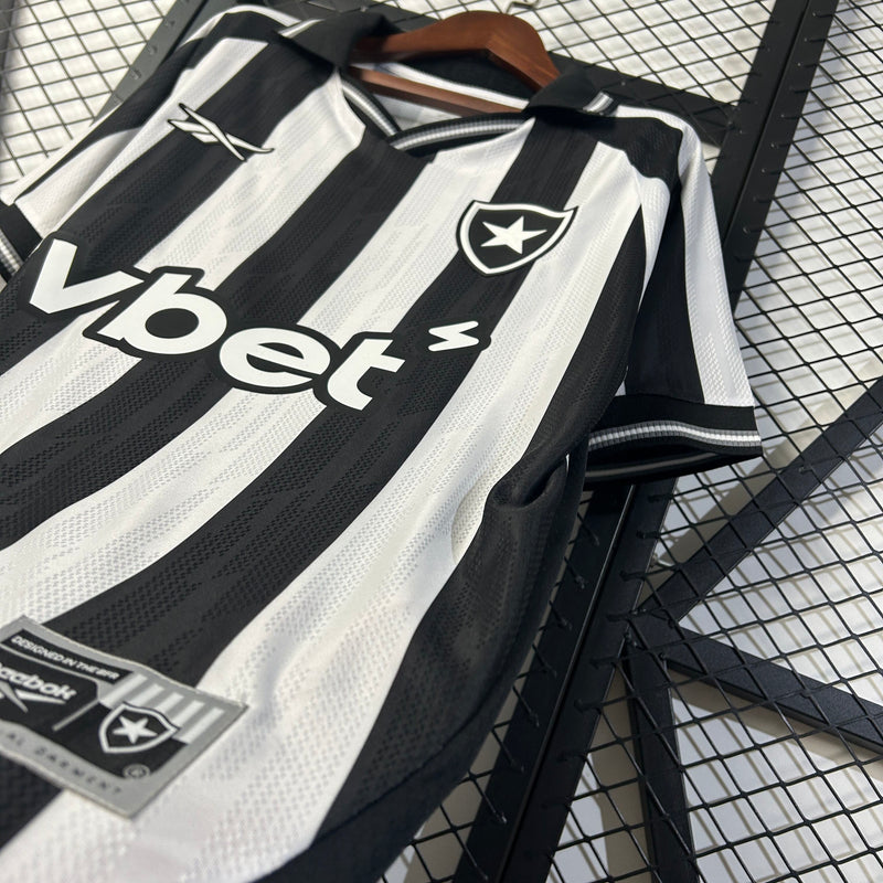 CAMISA DO BOTAFOGO 25/26 PRETA E BRANCA