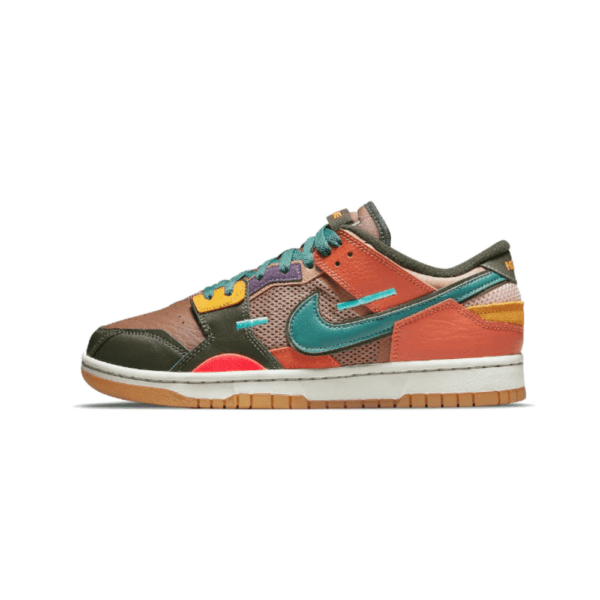 DUNK LOW SCRAP ARCHEO BROWN