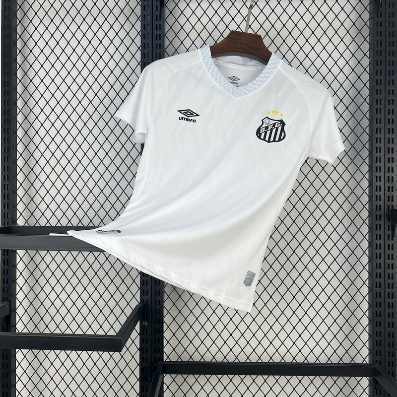 CAMISA FEMININA DO SANTOS 25/26 BRANCO