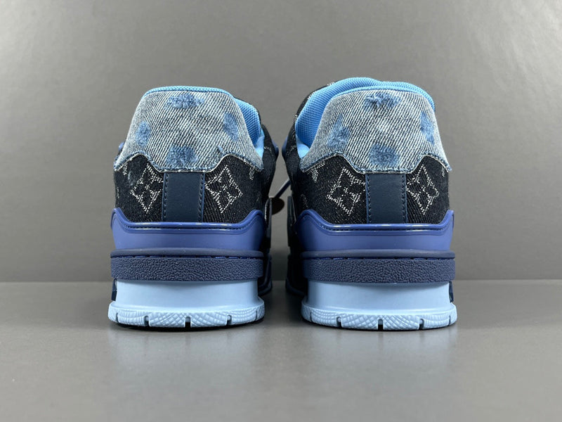 LV TRAINER JEANS BLACK BLUE