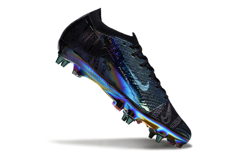 Chuteira Nike Air Zoom Mercurial Vapor 16 Elite SG - Preta e Azul