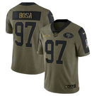 Camisa NFL San Francisco 49ers Vapor Limited Jersey Salute To Service 2021