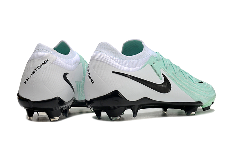 Chuteira Nike Phantom GX II FG - Branca  e Azul