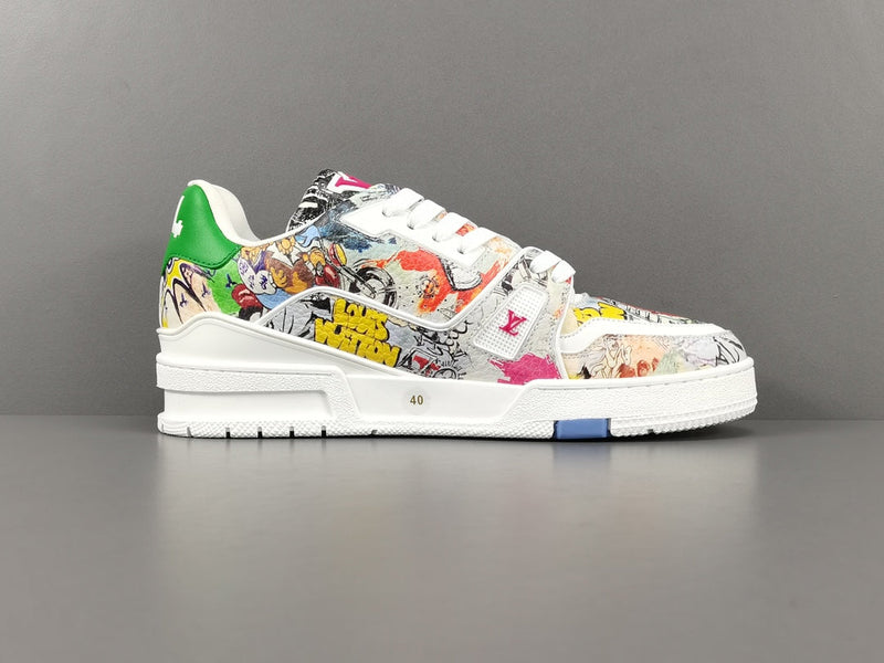 LOUIS VUITTON TRAINER COMIC MOTIFS