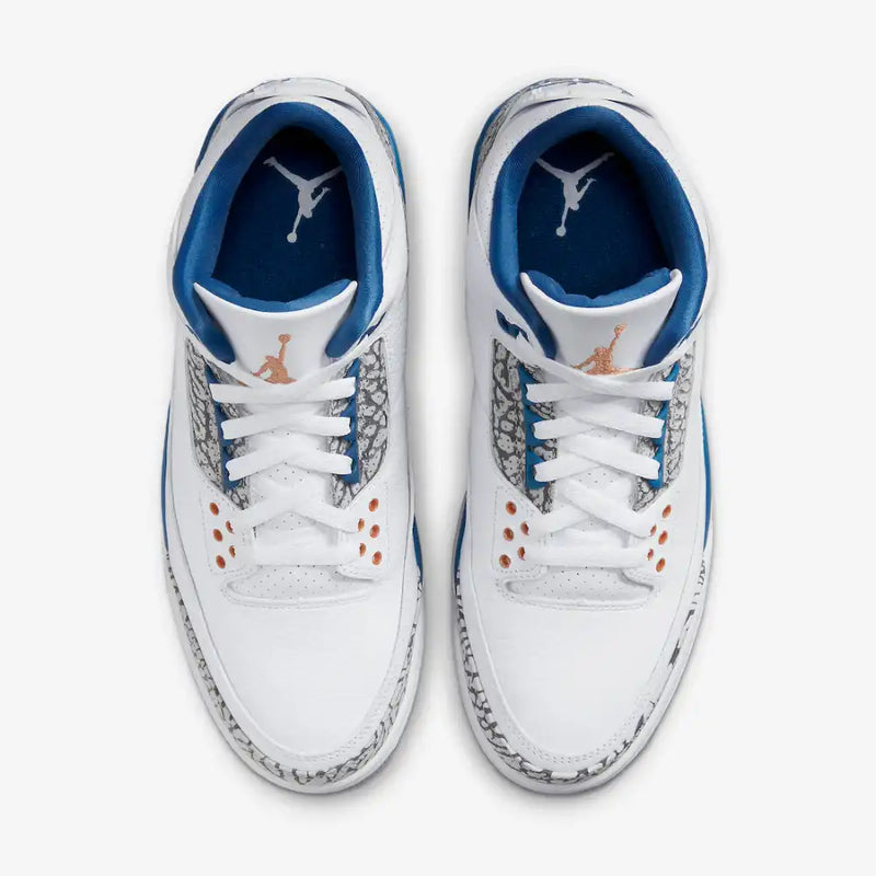 Air Jordan 3 'Wizards True Blue and Copper'