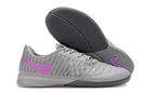 Tênis Futsal Nike Lunar Gato IC - Cinza e Roxa