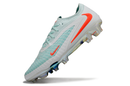 Chuteira Nike Phantom 6 Elite FG - Branco, azul e laranja