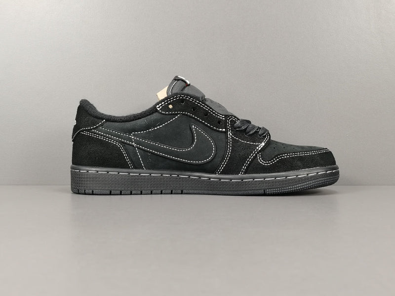 TRAVIS SCOTT X AIR JORDAN 1 LOW BLACK PHANTOM