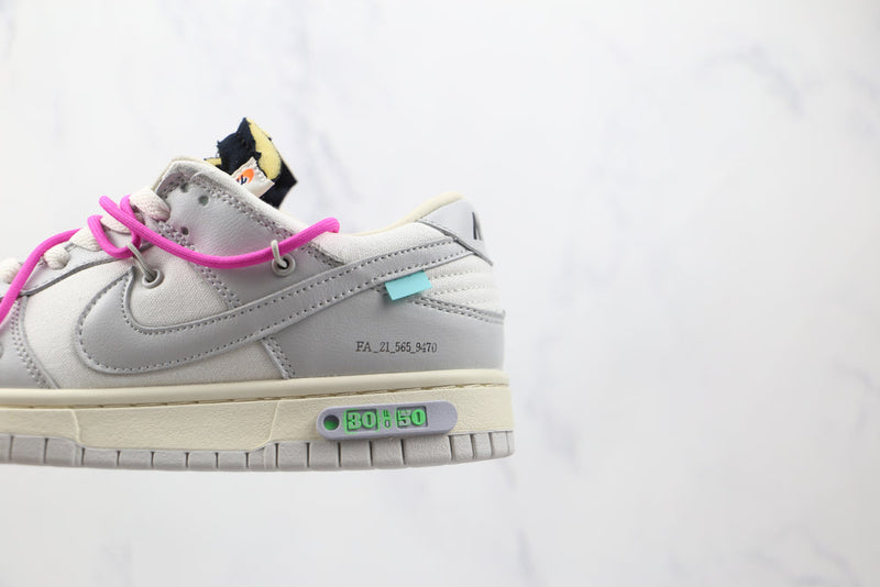 DUNK LOW X OFF-WHITE 30-50