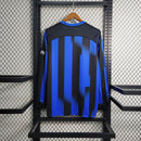 CAMISA MANGA LONGA DO INTER DE MILAN  23/24 AZUL E PRETO