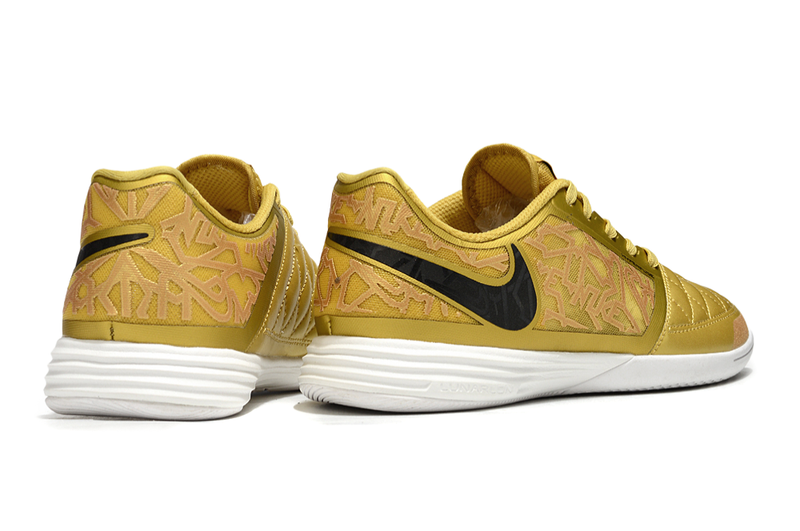 Tênis Futsal Nike Lunar Gato IC - Dourada