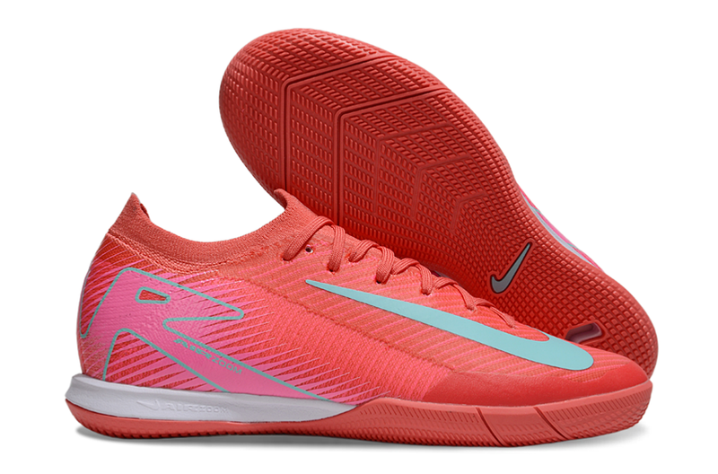 Chuteira Futsal Nike Mercurial Air Zoom Vapor 16 IC - Vermelha e Azul