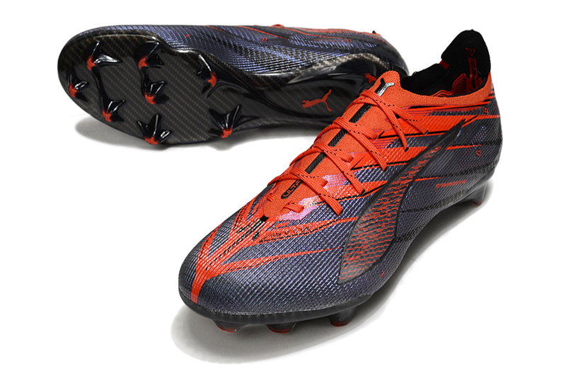 Puma Ultra 5 FG - Preto e Laranja