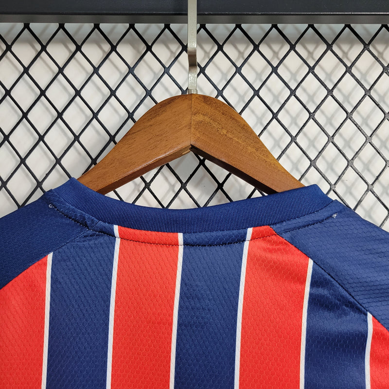 CAMISA DO BAHIA 23/24 AZUL E VERMELHO TRADICIONAL