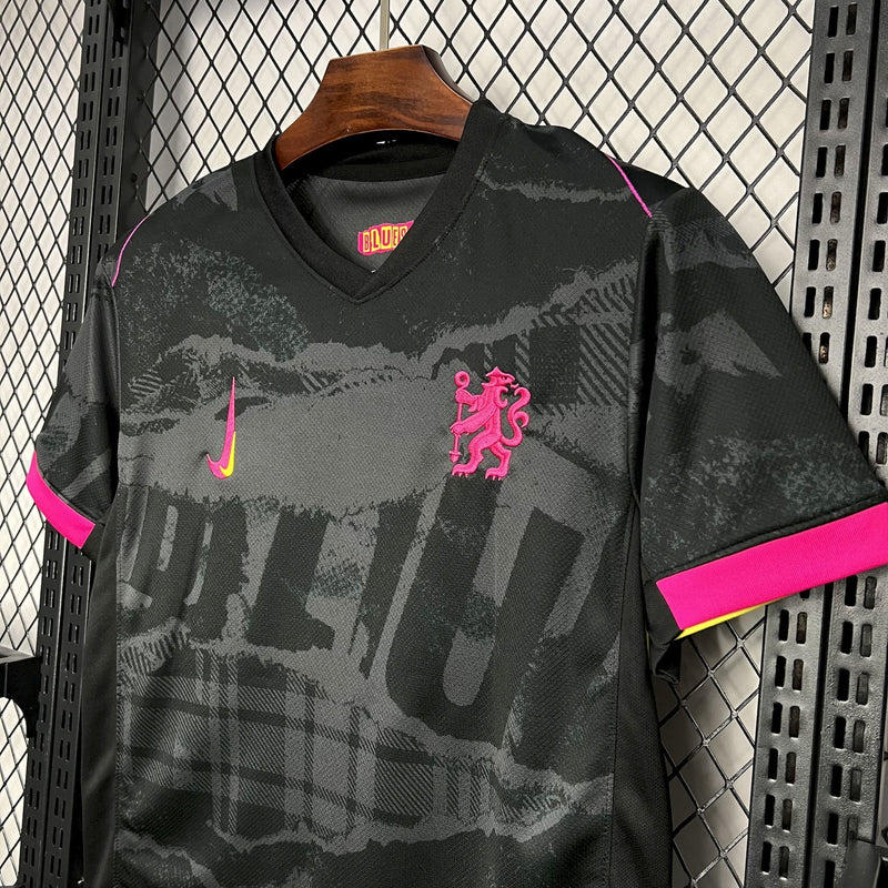 CAMISA DO CHELSEA III 24/25 PRETA