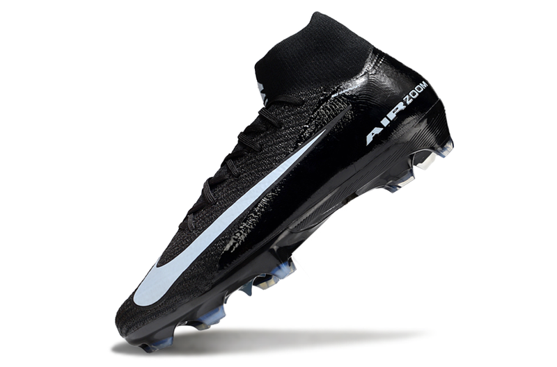 Chuteira Nike Air Zoom Mercurial Superfly 10 Elite FG - Preta - Pack Shadow
