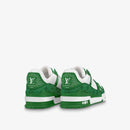 Louis Vuitton Trainer "Green White"