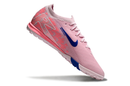Chuteira Society Nike Air Zoom Mercurial Vapor 16 Elite TF - Rosa e Azul