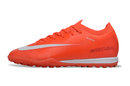 Chuteira Society Nike Air Zoom Mercurial Vapor 16 Elite TF - Laranja e Branca